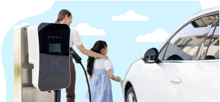 electric-vehicle-charging-with-family-in-background