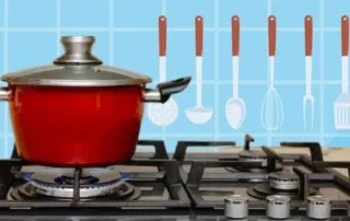 red-pot-on-gas-burning-stove