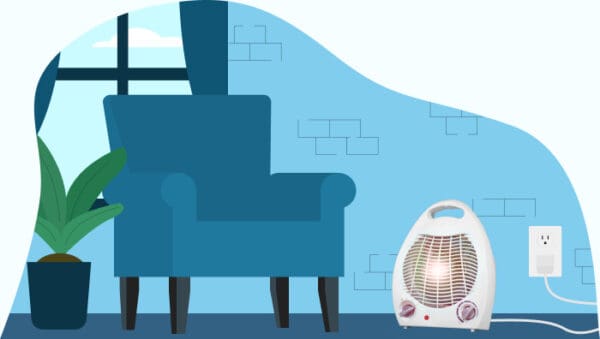 How Much Electricity Does a Space Heater Use? [Cost & More]