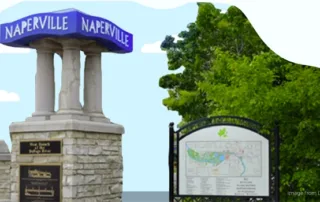 downtown-naperville-sign-and-map