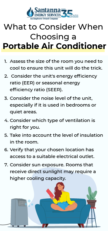 Portable Air Conditioners What to Consider When choosing a portable air conditioner