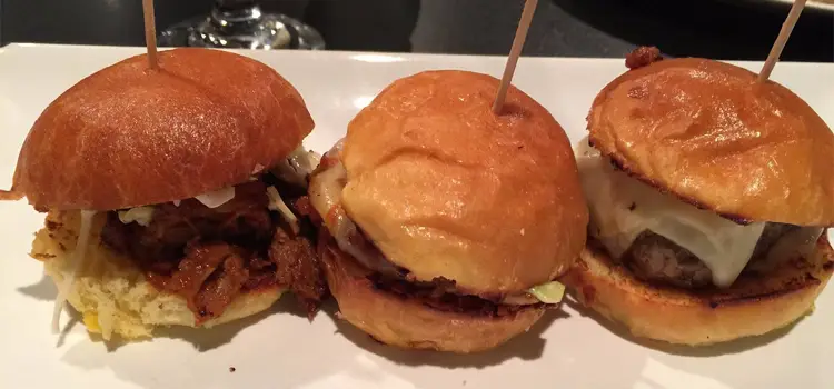 beefy cheese burger sliders