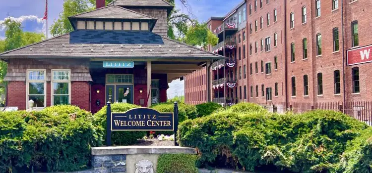 town square in Lititz PA