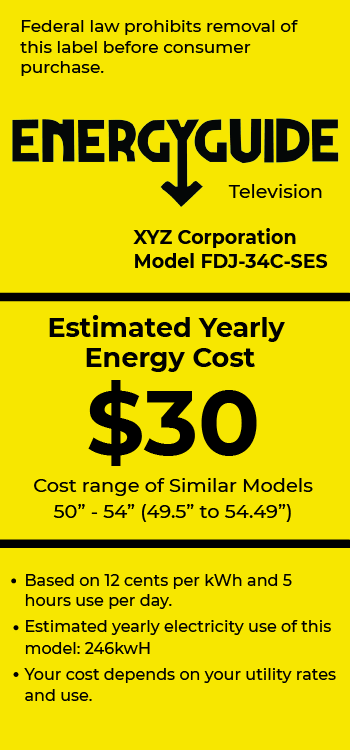 TV-Energy-Guide-Label