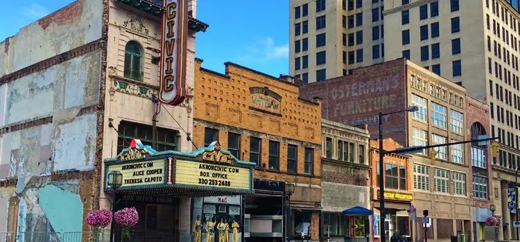 civic theater in akron ohio