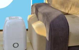 dehumidfier in a living room