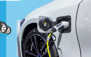 electric vehicle charging in a garage