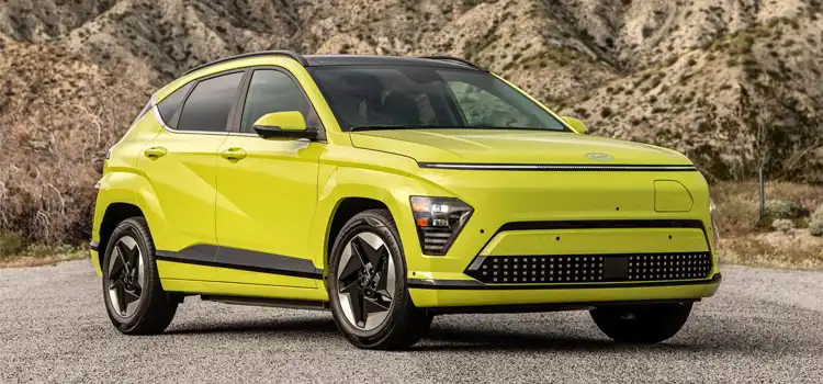 hunydai kona electric car
