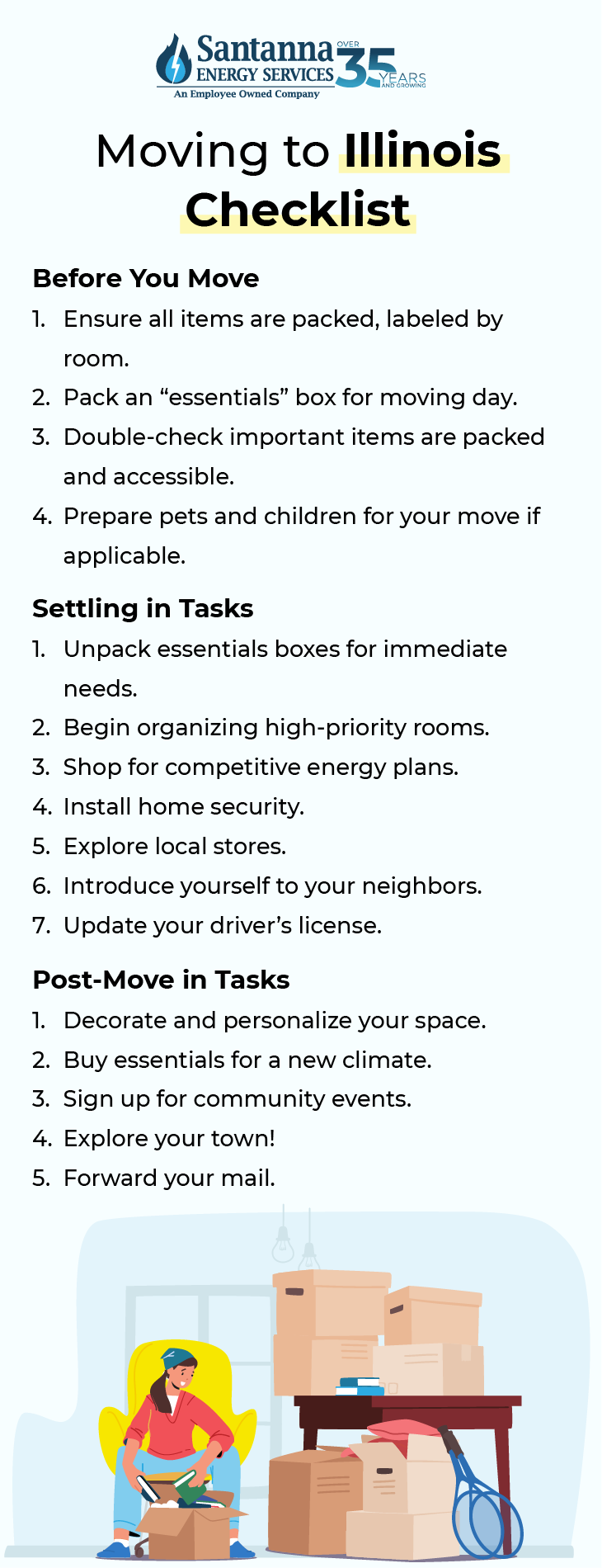 moving to illinois checklist