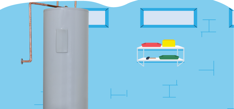 water heater in a basement water heater in a basement