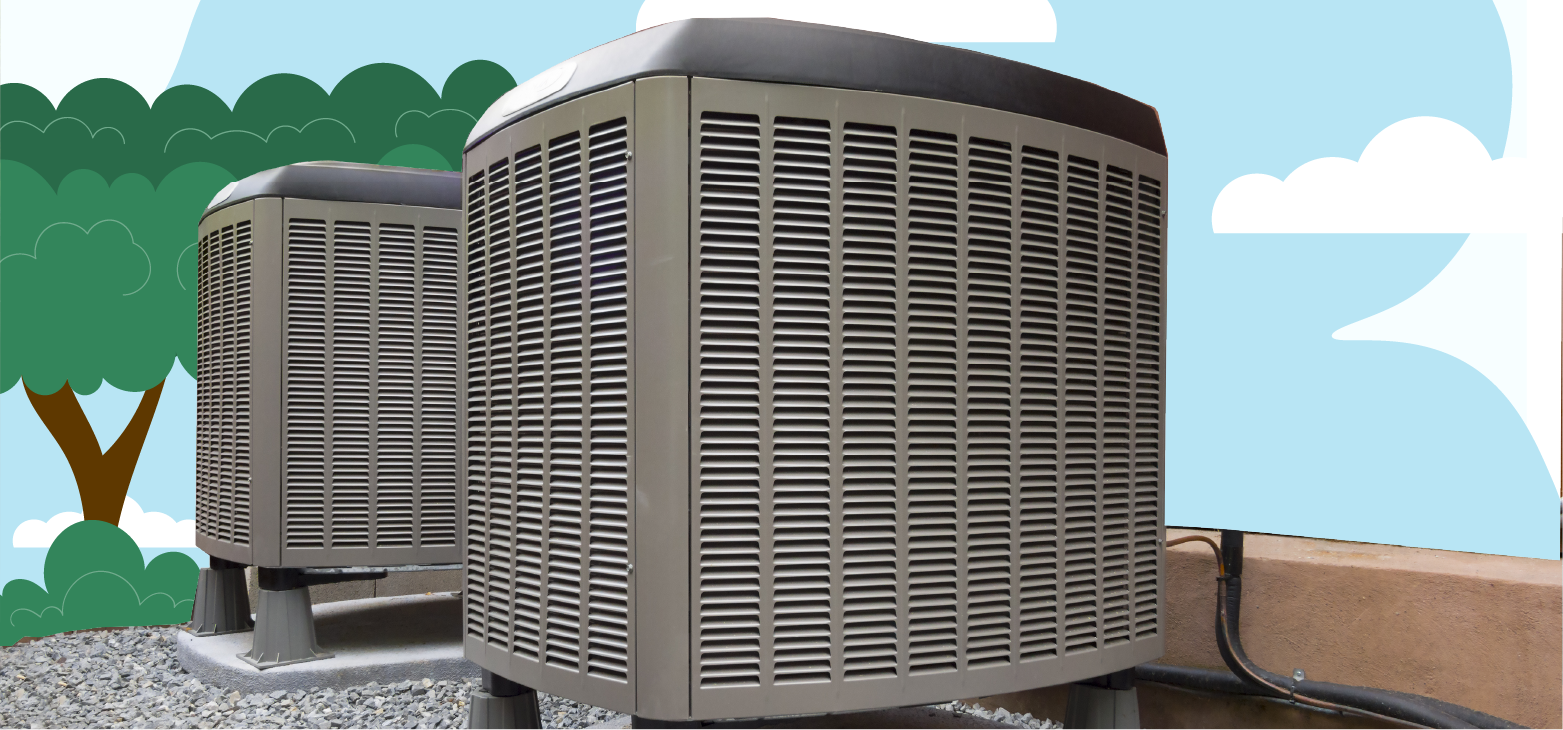 air conditioning unit outside