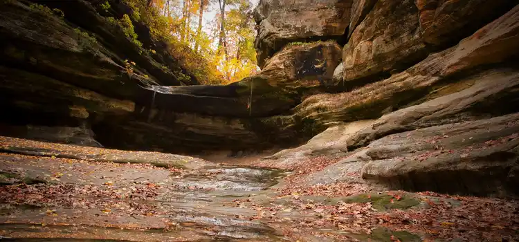 starved rock illinois in fall