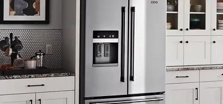 maytag fridge in kitchen
