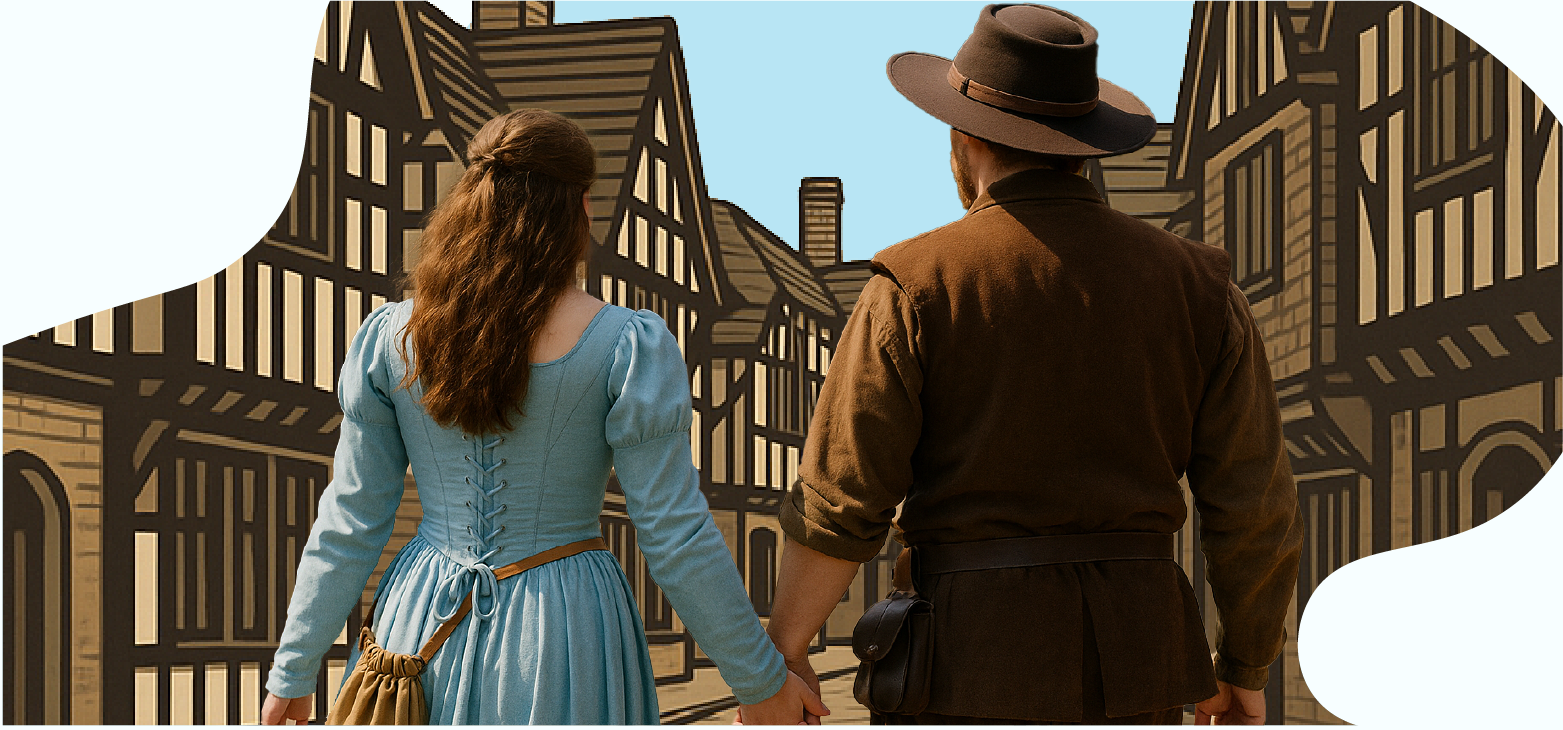 couple at a rennisance faire_couple at a rennisance faire couple-at-a-renaissance-faire