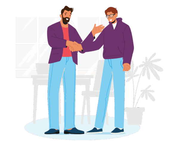 two men shaking hands in an office two-men-shaking-hands-in-an-office