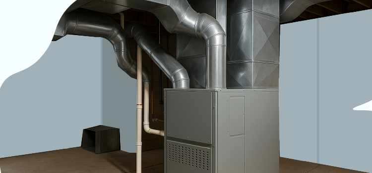 forced air heating system in a basement_forced air heating system in a basement forced-air-heating-system-in-a-basement