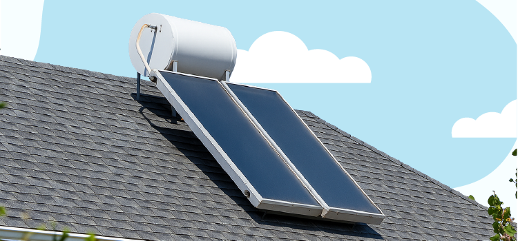 solar heating system on a roof_solar heating system on a roof solar-heating-system-on-a-roof