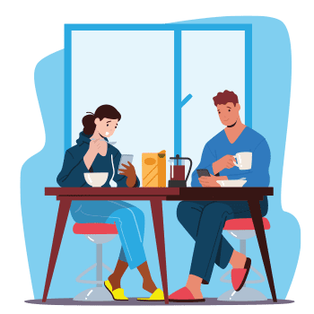 couple-sitting-at-a-table-relaxing