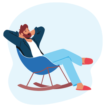 man-relaxing-in-a-chair