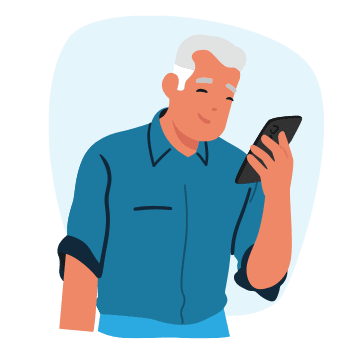 older-man-looking-happy-at-his-phone
