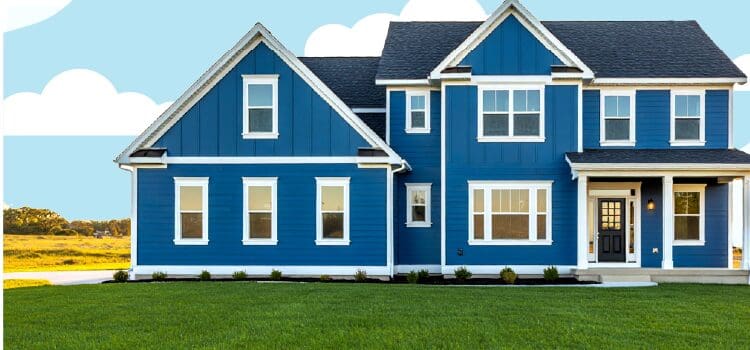 blue home in the midwest blue-home-in-the-midwest