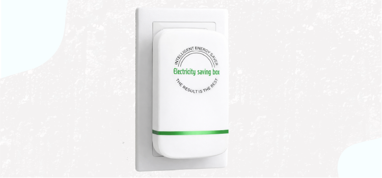 energy saving device plugged into a wall energy-saving-device-plugged-into-a-wall