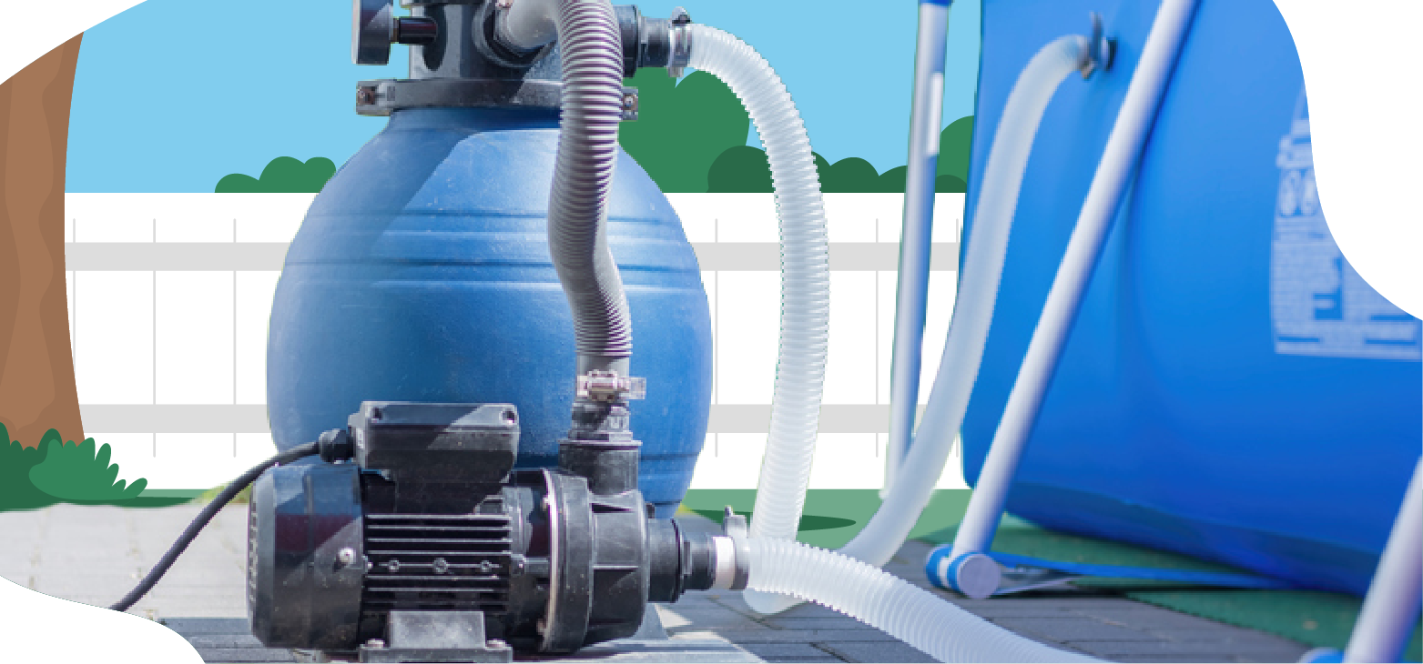 pool-pump-running-to-power-a-pool