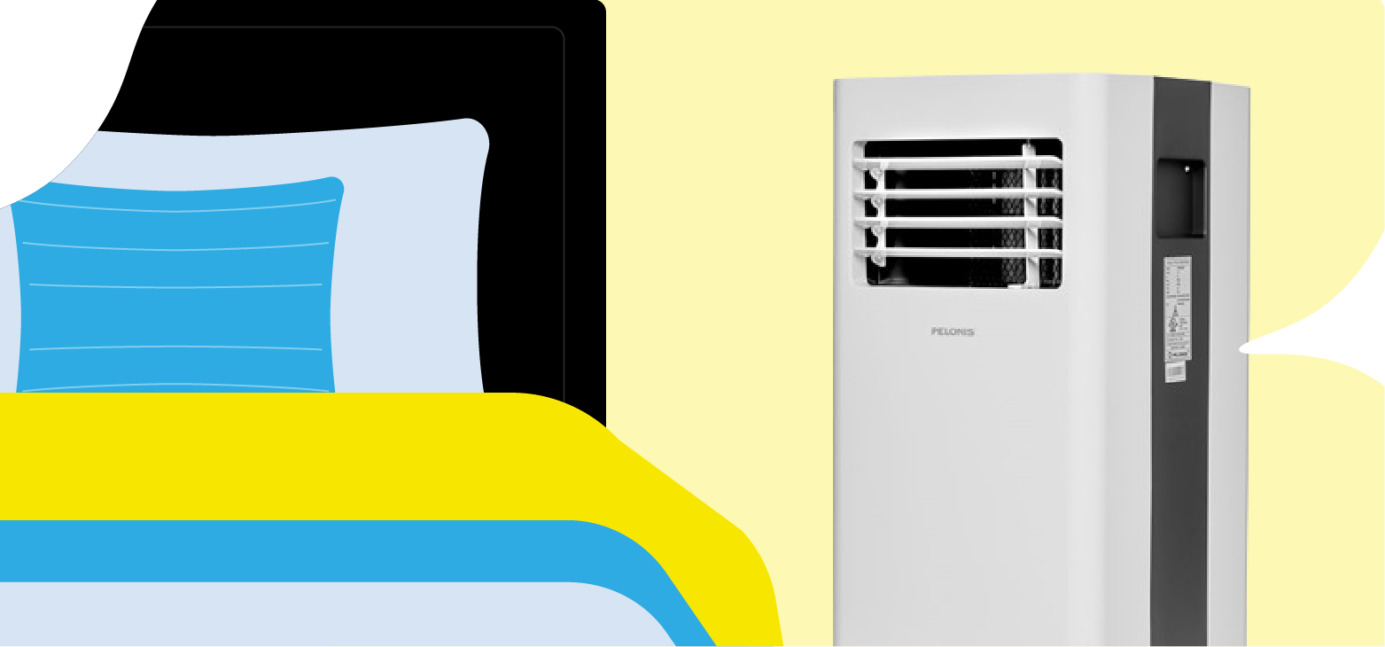 portable air conditioner in a bedroom portable-air-conditioner-in-a-bedroom